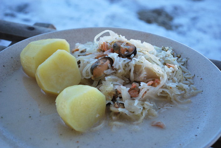 Chourcroute aux fruits de mer