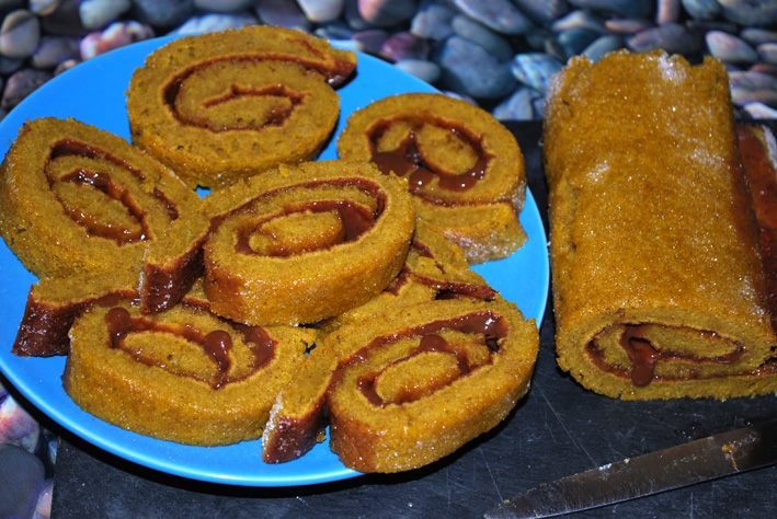 Idée recette, facile à réaliser. Gateau sucré au potimarron