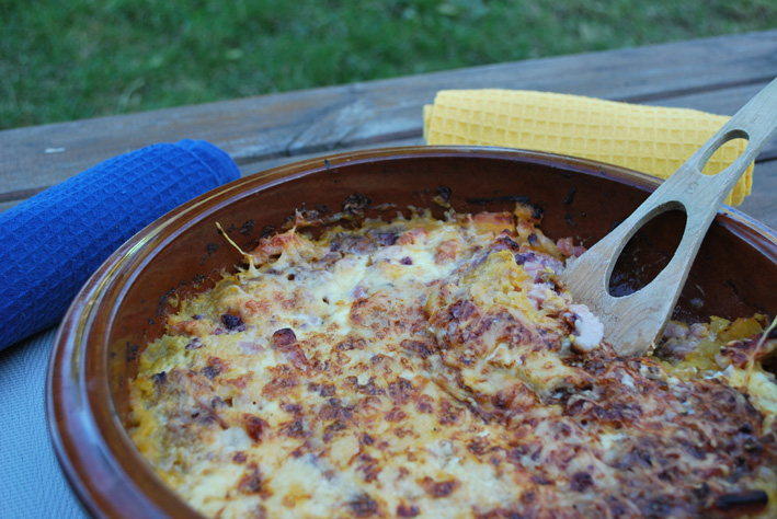 Recette facile avec courge spaghetti bio