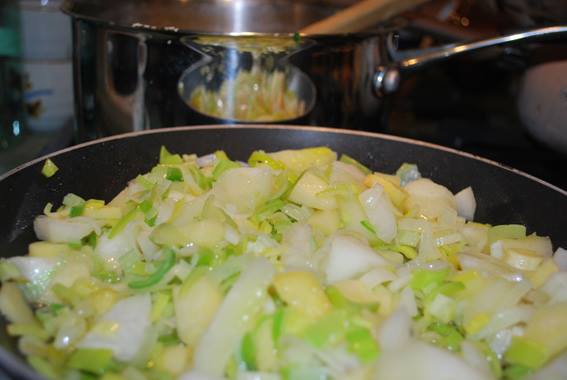 Recette Meli Melo de Navets bio aux Poireaux