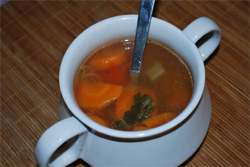 Recette minestrone aux haricots coco bio frais