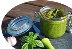 Pesto au basilic bio
