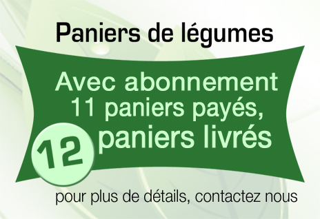 Abonnement paniers